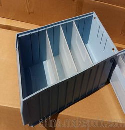 北京大兴塑料制品厂家电子零件收纳盒 分隔式零件盒贴片元件盒
